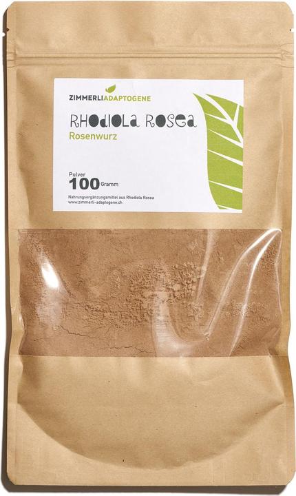 Zimmerli Adaptogene Rhodiola Rosea Pulver (BIO) (1 Stück, Pulver, 100 g)