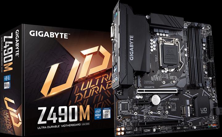 Produktbild Gigabyte Z490m (LGA 1200, Intel Z490, mATX)