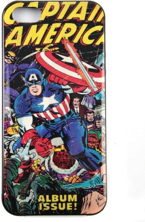 Actual product image Captain America Retro comic mobile phone case (Apple iPhone 5, Apple iPhone 5s)