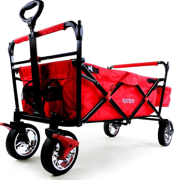 Produktbild Fuxtec Bollerwagen FX-CT500 mit Sonnendach ROT