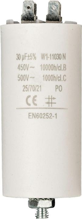 Magni Condensatore di avviamento Condensatore di funzionamento 30uF 30µF con CONNETTORE (condensatore del