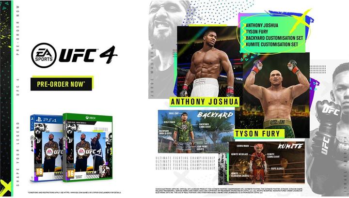 Produktbild EA Games UFC 4 (PS4, Multilingual)