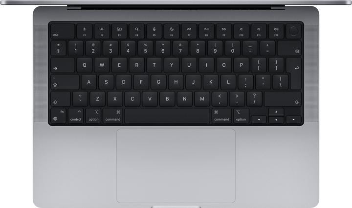 Produktbild Apple MacBook Pro 14 – Late 2021 (14.20", M1 Pro, 16 GB, 1000 GB, DE)