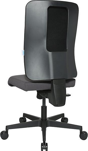 Immagine prodotto eurokraft pro Sedia girevole da ufficio V1, schienale imbottito, nero / antracite.