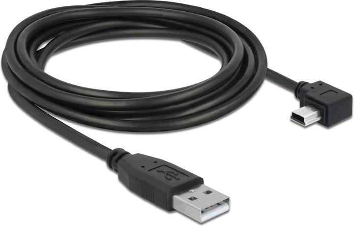 Actual product image Delock USB-A - USB mini-B angled (3 m, USB 2.0)