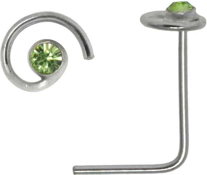 Produktbild Bijouteria Nasenpiercing (Kristall, Silber 925)