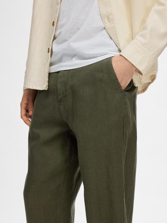 Actual product image Selected Homme 100% linen trousers (S)