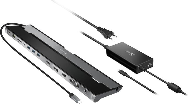 j5Create USB-C Triple Display Docking (USB-C, 1 Ports)
