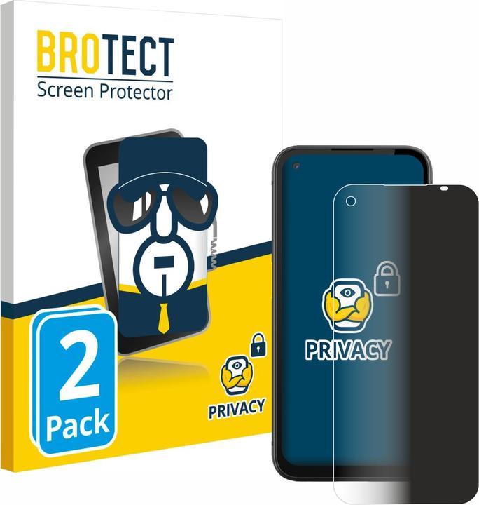 Produktbild BROTECT Sichtschutzfolie Anti-Spy Privacy Folie Blaulicht-Schutz (2 Stück, Gigaset GX6)