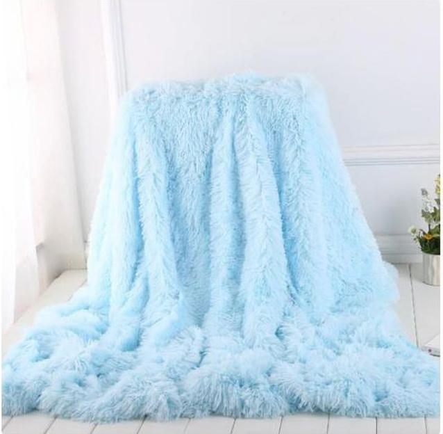 Actual product image MU Style Shaggy Series cosy blanket