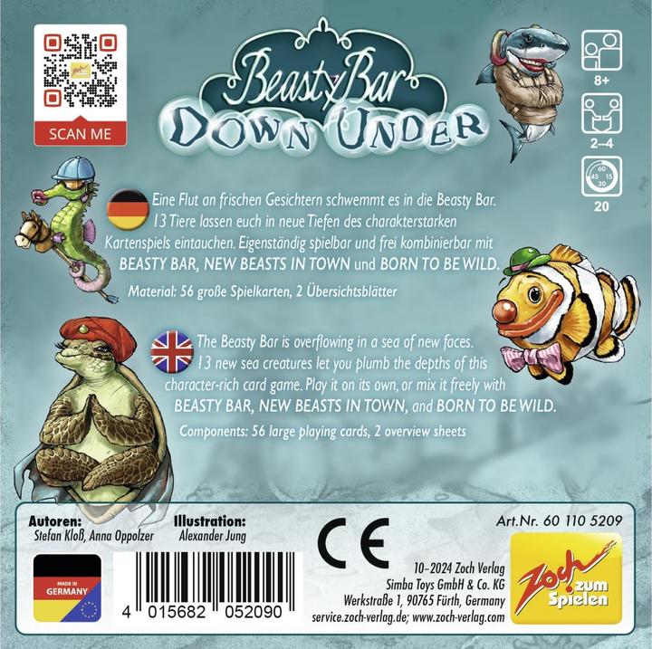 Produktbild Zoch Beasty Bar - Down Under (Deutsch)