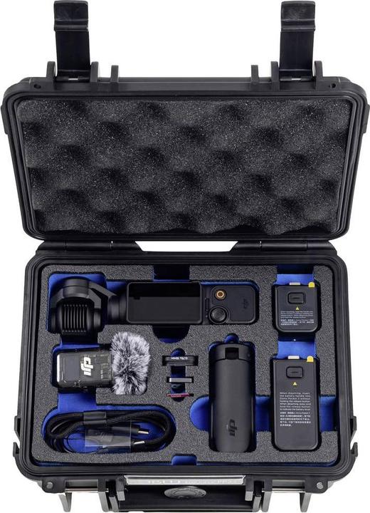 Produktbild B&W International B&W DJI Osmo Pocket 3 Case Typ 500 Lila (Drohnen Zubehör Tasche)
