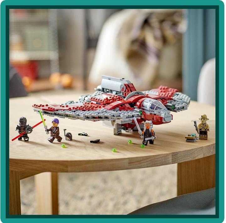 Immagine prodotto LEGO Ahsoka Tanos T-6 Jedi Shuttle (75362, LEGO Star Wars)