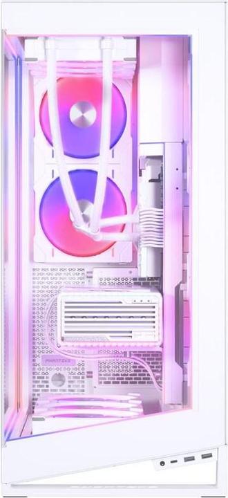 Actual product image Phanteks NV9 Premium DRGB Kit + power hub, 3x for outer frame, 1x mainboard cable cover (Red, Blue, Green)