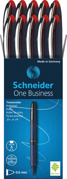 Actual product image Schneider Rollerball One Business (Red, 1 x)