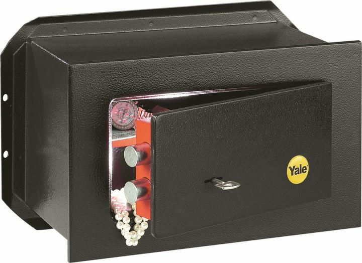 Actual product image Yale Value Safe Wall Safe - Black - Key Only - 7.7 l (7.70 l)