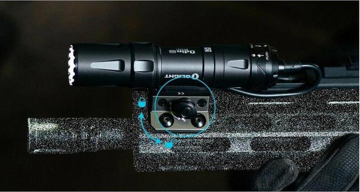 Actual product image Olight M-Lok weapon aging for Odin mini