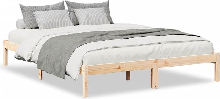 Produktbild VidaXL Bett Extra Lang ohne Matratze 140x210 (140 x 210 cm)