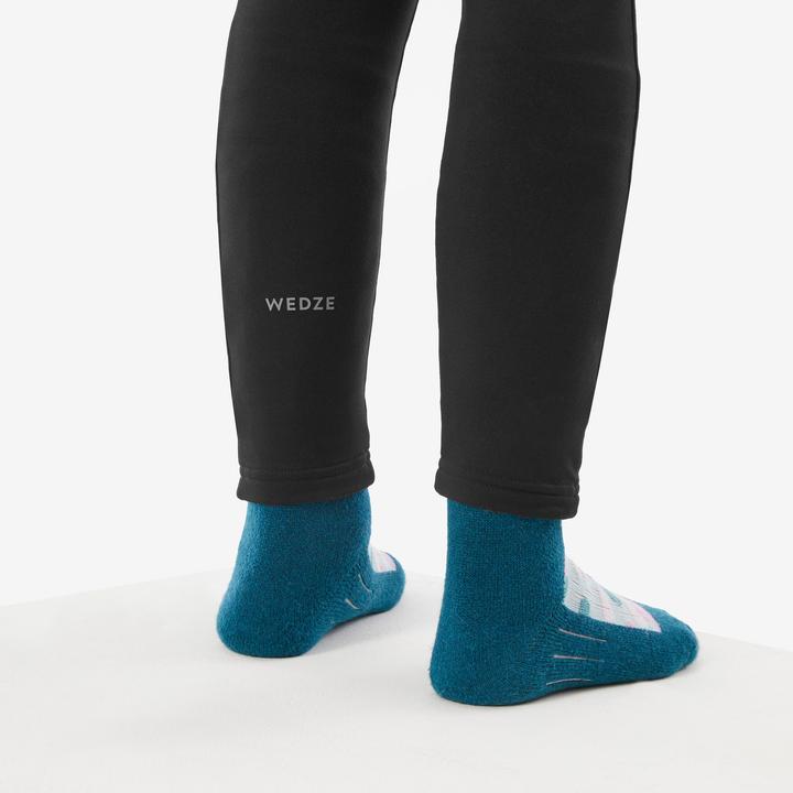 Produktbild Wedze Skiunterwäsche Funktionshose Kinder - BL 500 schwarz (100 C)