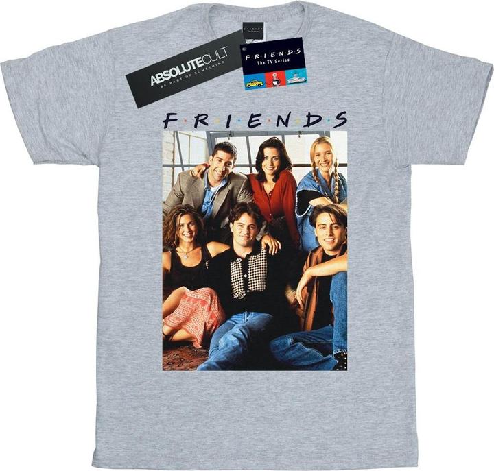 Actual product image Friends Mens Group Photo Window T-Shirt (XXL)