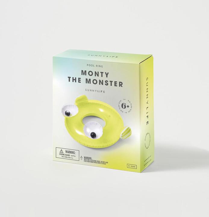 Actual product image Sunnylife Pool Ring Monty the Monster