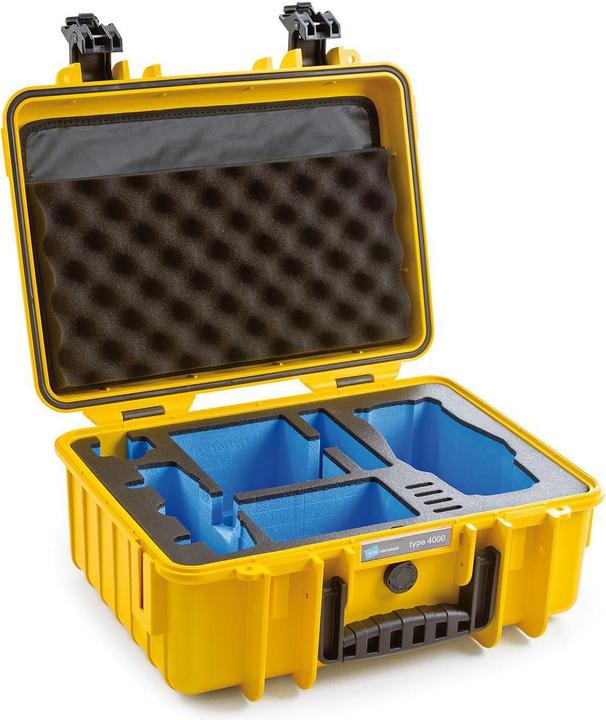 Image du produit B+W Étui extérieur type 4000 Mavic 2 jaune (Valises de drone, DJI Mavic 2)