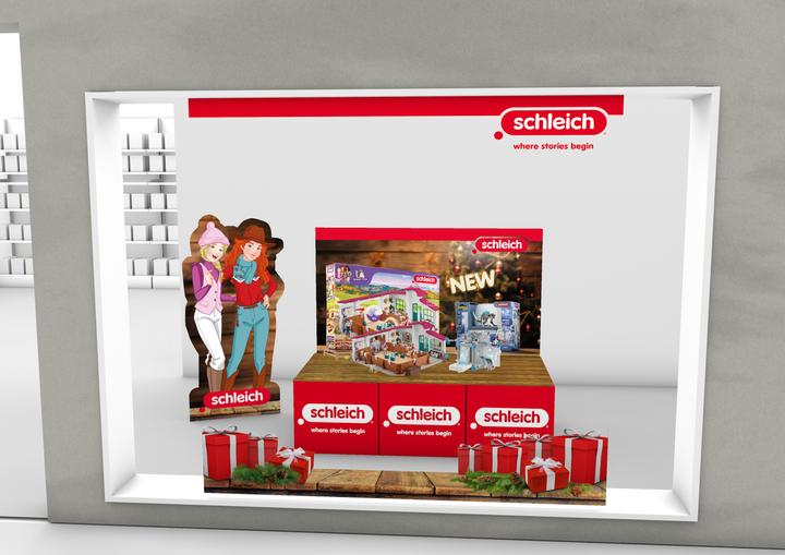Produktbild Schleich Schaufenster Weihnachten 2024