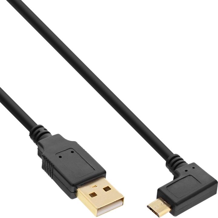 Produktbild InLine USB A – USB Micro B (0.50 m, USB 2.0)
