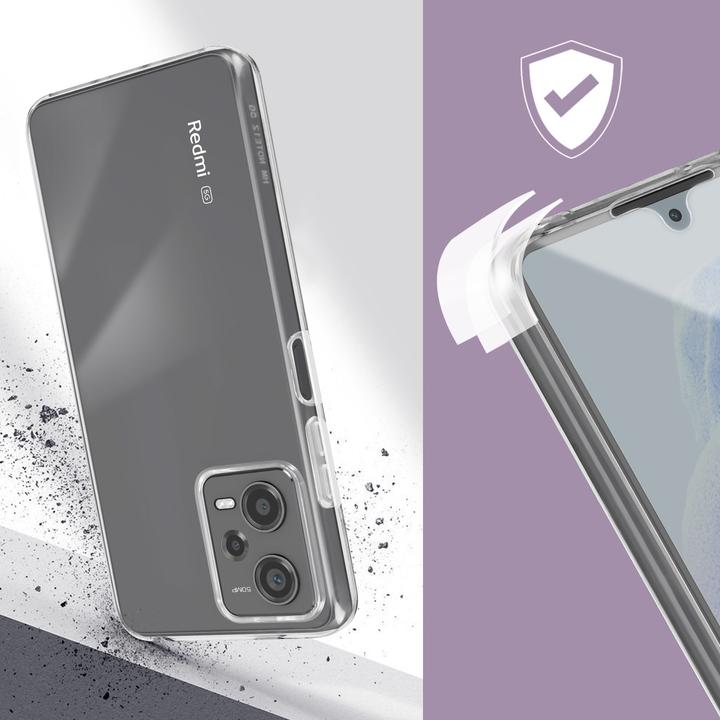Actual product image Avizar Front and back protective cover, Full Cover Series (Xiaomi Redmi Note 12 Pro 5G)