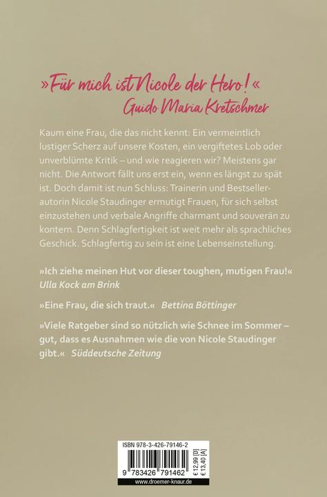 Produktbild Schlagfertigkeitsqueen (Deutsch, Nicole Staudinger, 2021)