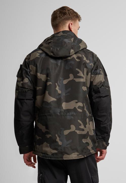 Actual product image Brandit Performance Outdoor Outdoor jacket size S Colour Dark camouflage pattern (S)