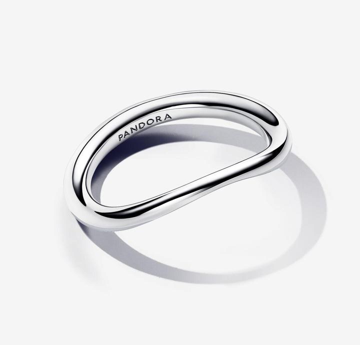 Produktbild Pandora Organisch Geformter Bandring (52, 925 Silber)