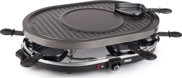 Princess 162700 Raclette 8 Oval Grill Party
