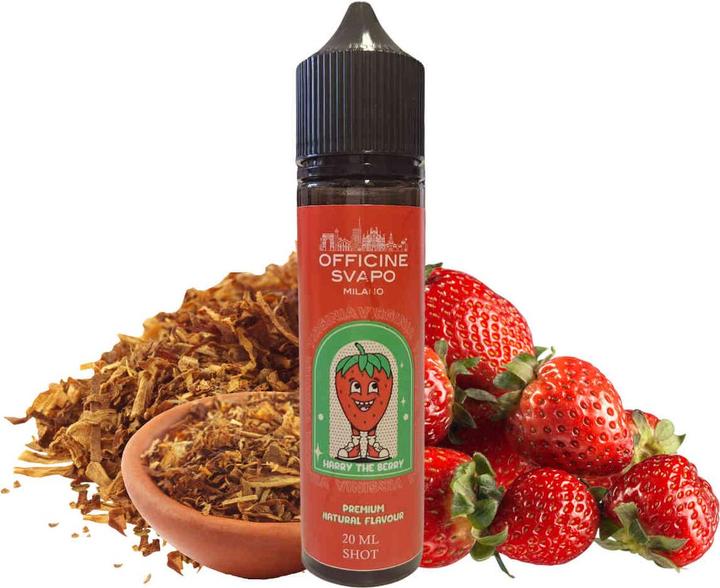 Officine Svapo Milano Harry the Berry - Longfill Liquid (Erdbeere)