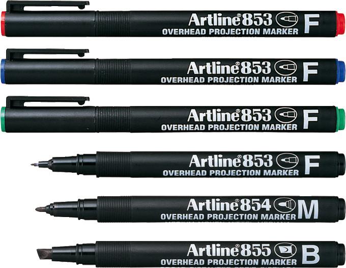 Produktbild Artline OHP Marker permanent (Blau, 0.50 mm, 1 x)