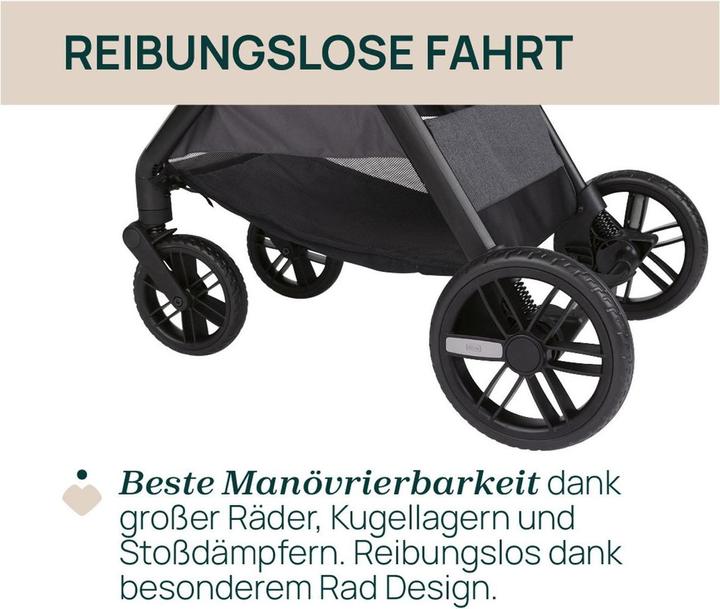 Image du produit Chicco Poussette à 4 roues Bellagio Noir