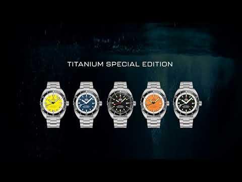 Produktbild Swiss Military SMA34100.01 Diver Titanium Automatik 42mm 30ATM (Taucheruhr, 42 mm)