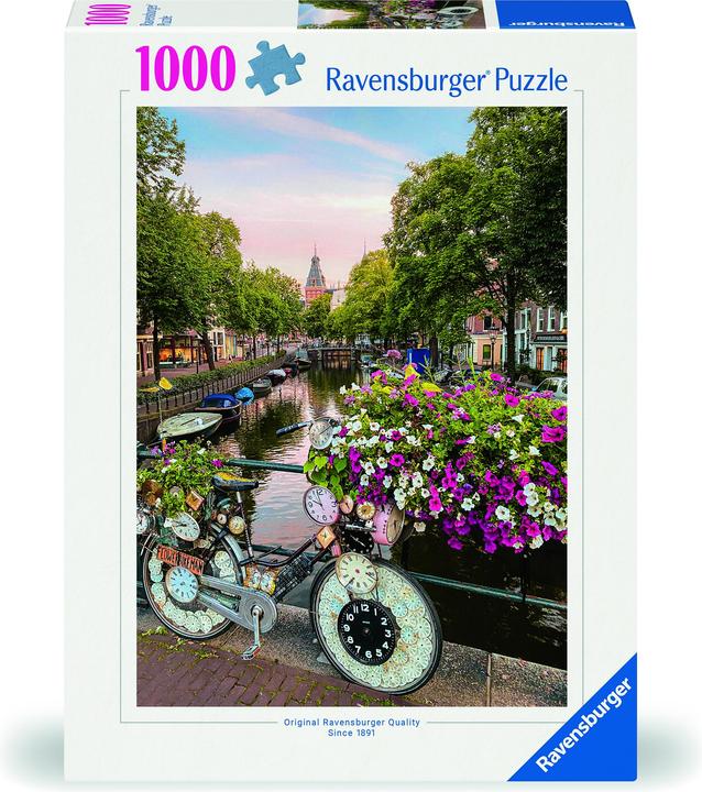Ravensburger Bicycle and flowers in Amsterdam (1000 pieces)