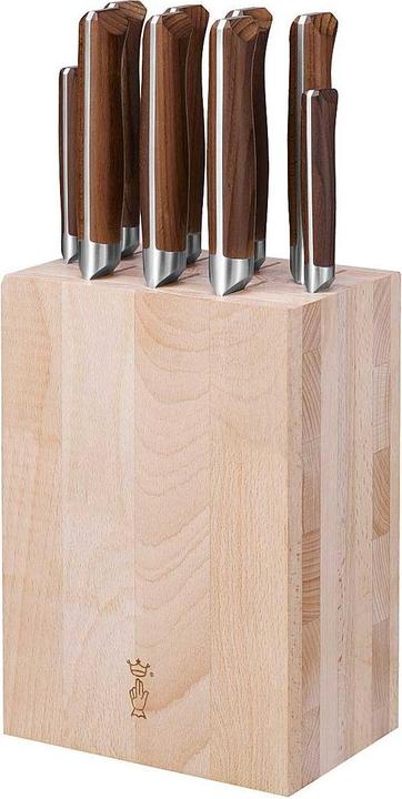 Actual product image Opinel 002387 Knife block 9 knives wood