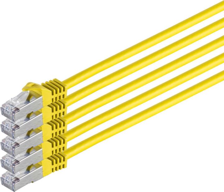 Actual product image S-Conn RJ45-RJ45 m-m (S/FTP, CAT7, 1 m)