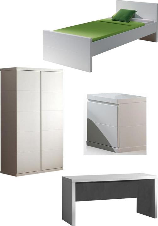 Actual product image Vipack Children's room Lara 4-piece set (Children's wardrobes)