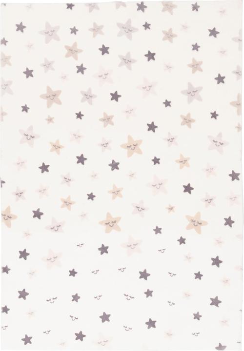 Image du produit Pergamon Super Soft Fellteppich Pearl Kids Sterne (80 x 150 cm)