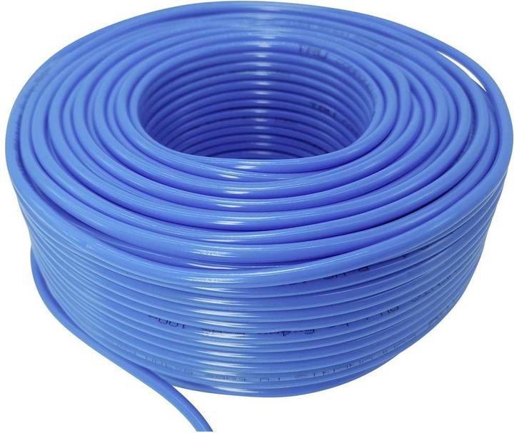 Produktbild Tru Components Druckluftschlauch PU12X8 Polyurethan Blau Innen-Durchmesser: 8 mm