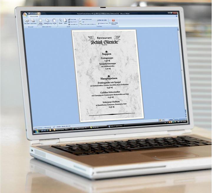 Produktbild Sigel Marmorpapier (200 g/m², 50 x, A4)