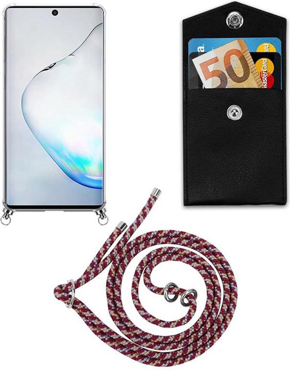 Produktbild Cadorabo TPU Handy Kette SILBER Cover