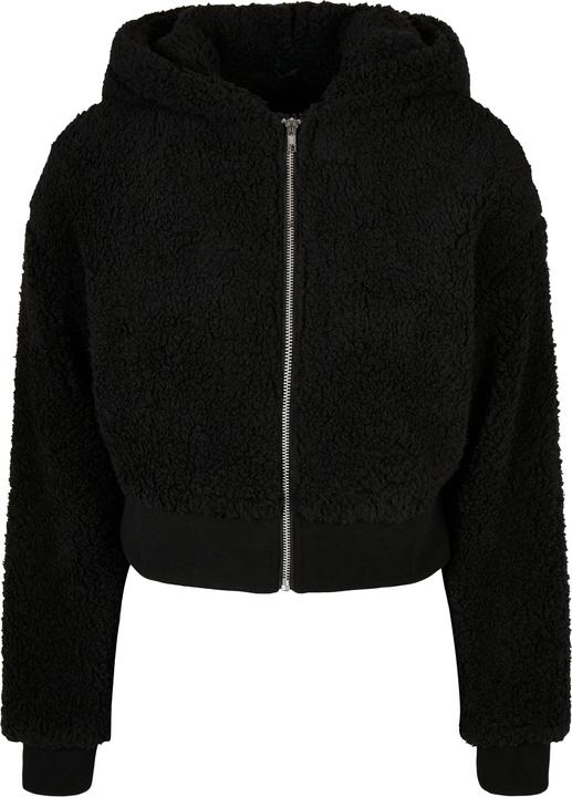Urban Classics Ladies Short Oversized Sherpa Jacket