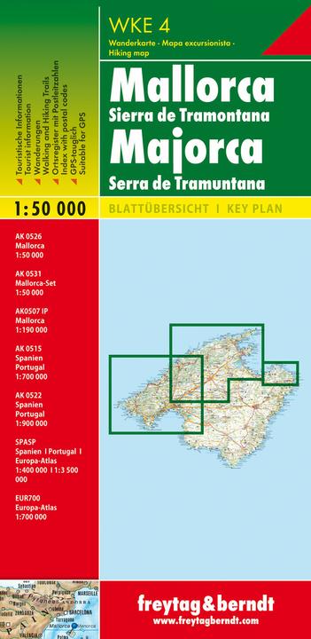 Produktbild Mallorca - Tramuntana. 1:50'000