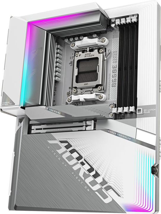 Produktbild Gigabyte B650E AORUS STEALTH ICE (AM5, AMD B650E, ATX)