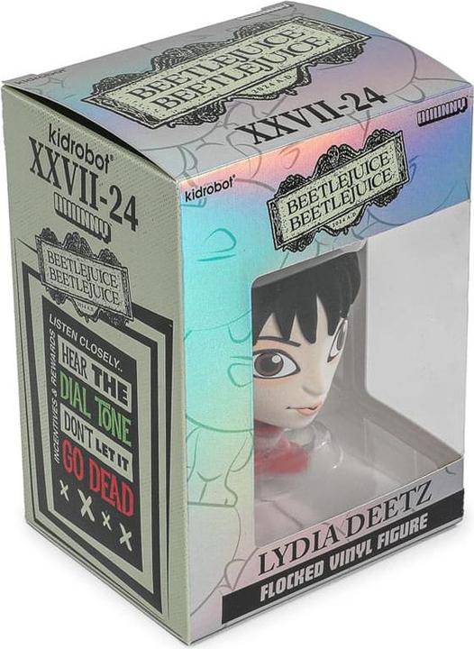Produktbild Kidrobot Beetlejuice Beetlejuice Bhunny Flocked Vinyl Figur Lydia Wedding 10 cm