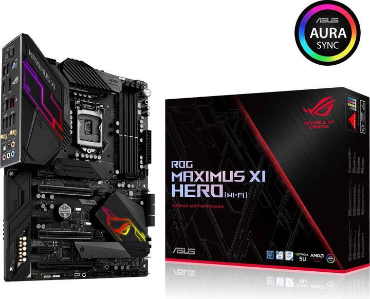 Image du produit ASUS ROG Maximus XI Hero WiFi (LGA 1151, Intel Z390, ATX)